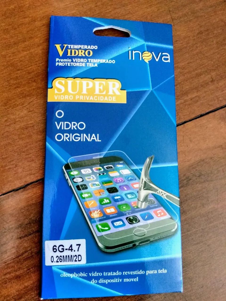 Película de Vidro Temperado para Celular iPhone 6G-4.7 Inova Super - Foto 2