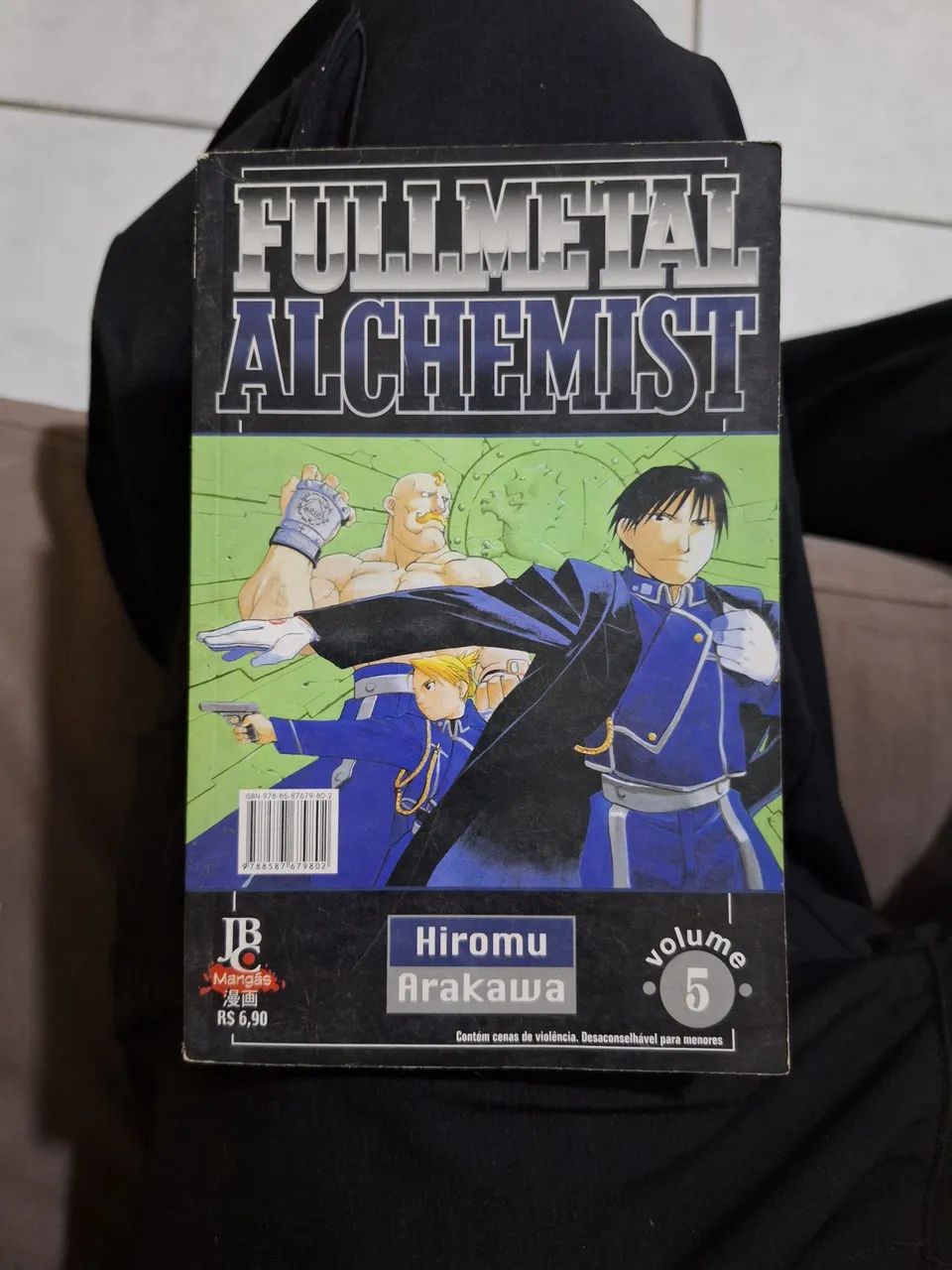 Mangá Fullmetal Alchemist - Volume 3 ao 7 - Foto 4