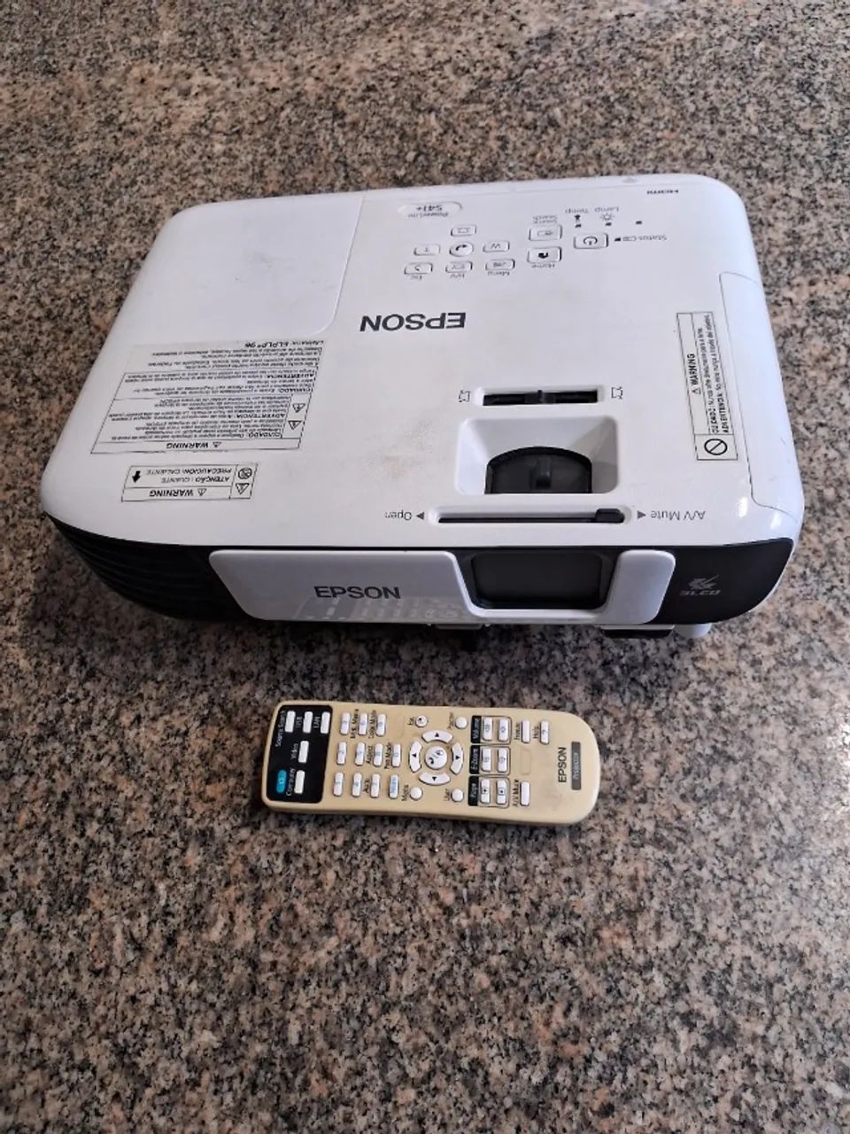 Projetor Epson Powerlite S41+ 3lcd 800x600 3300 Lumens C/ Nf (Usado) - Foto 6