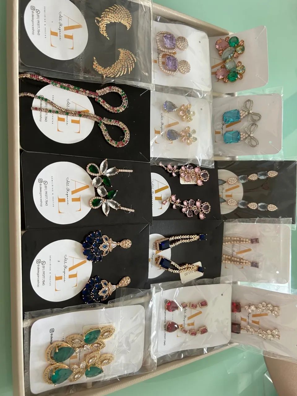 Coleção de Bijuterias e Semijoias Elegantes - All Beagom - Foto 3