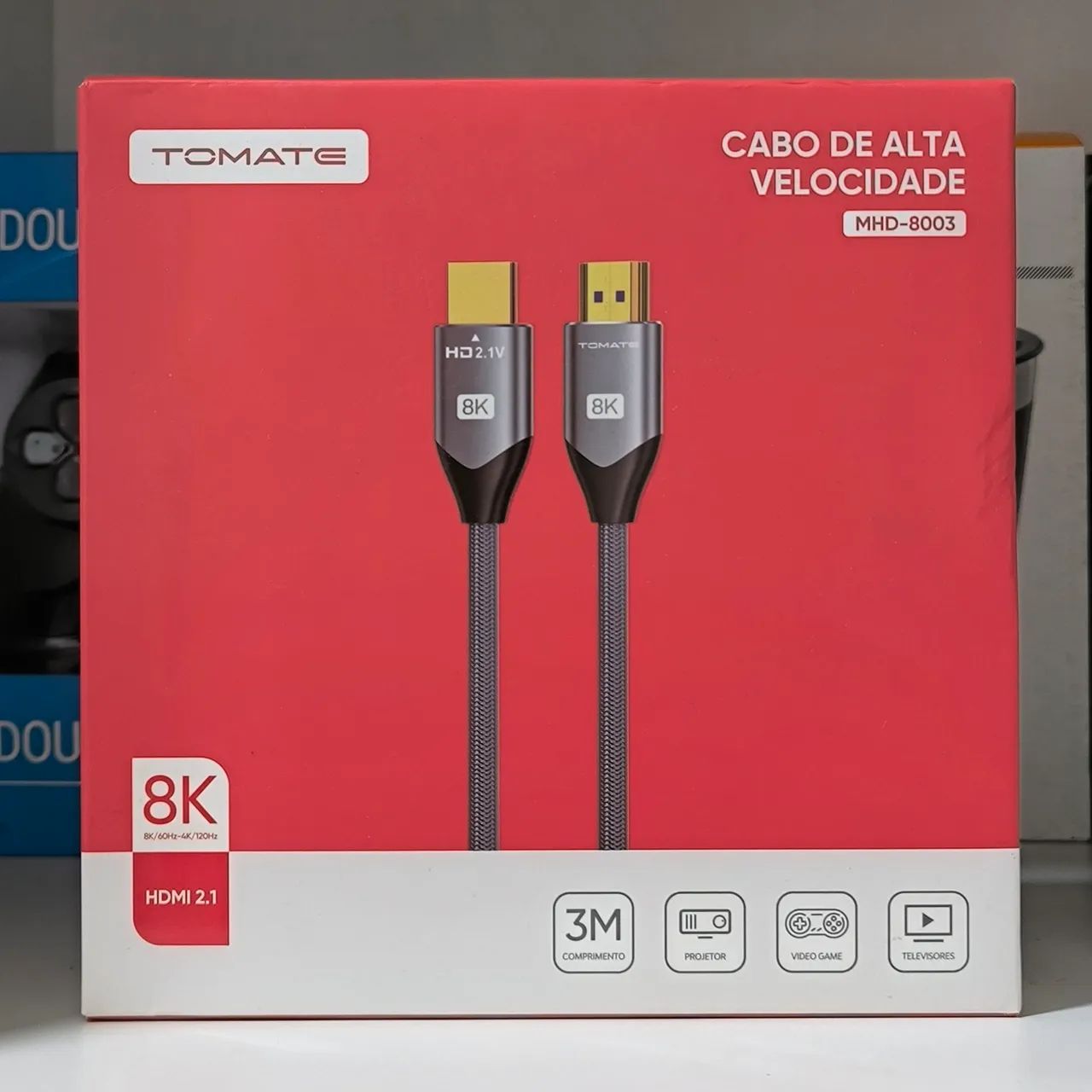 Cabo HDMI 8K 2.1 (3 metros)