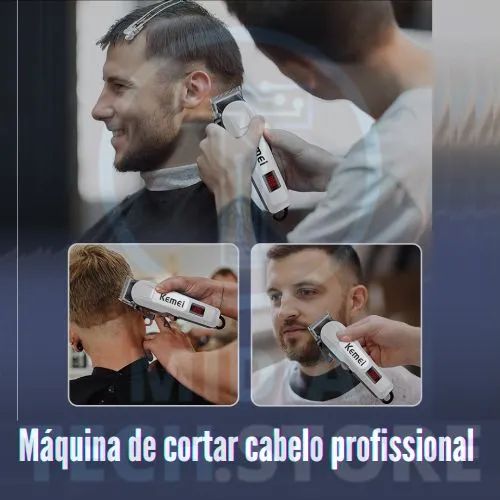 Kemei KM-809A: A Revolução em Máquinas de Corte Profissional - Foto 3