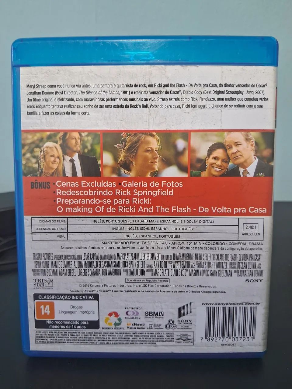 Ricki and the Flash - filme em Blu-Ray - Foto 3