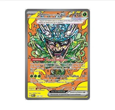 Ogerpon Máscara Turquesa ex (145/131) Full Art - Pokémon TCG