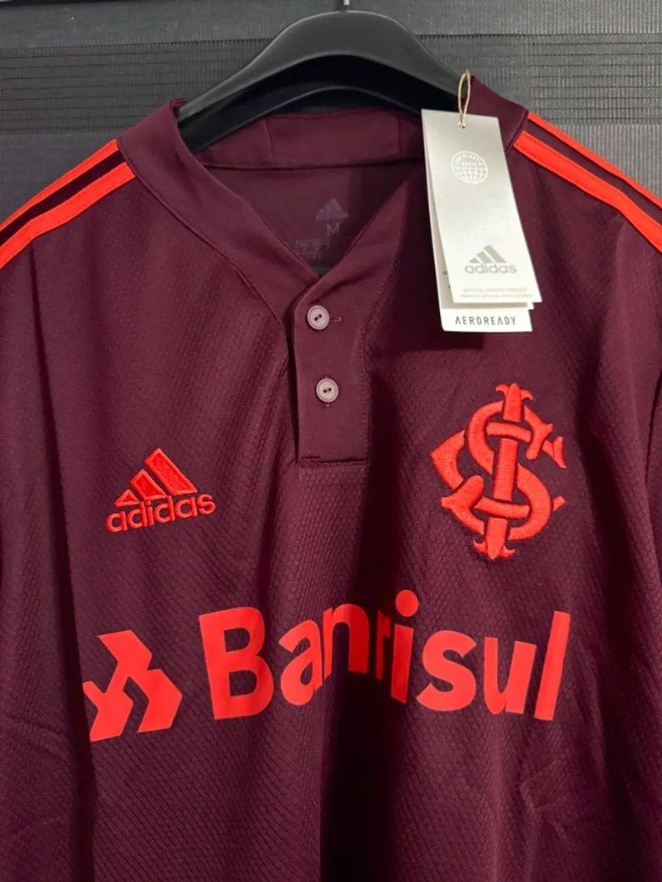 Camisa Internacional III Adidas M 2021 - Foto 2