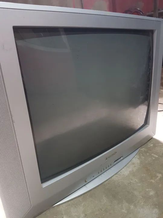 Televisão antiga funcionando 29 polegadas... - Foto 2