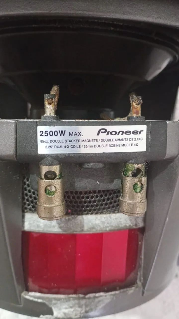Alto falante Pioneer Premium 2500 W, 12 polegadas, muito potente  - Foto 3