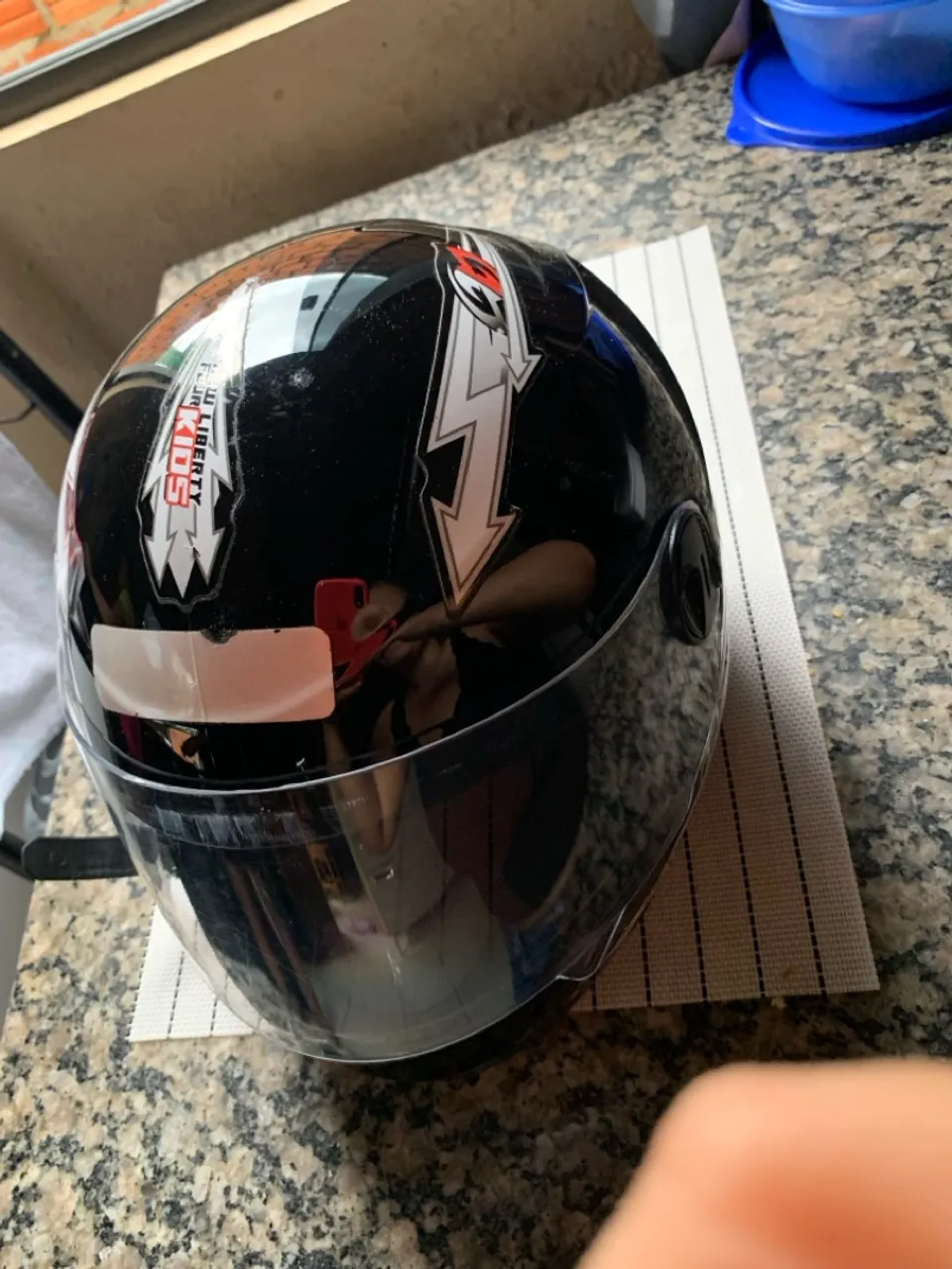 Capacete para Moto Infantil - JR Liberty Kids