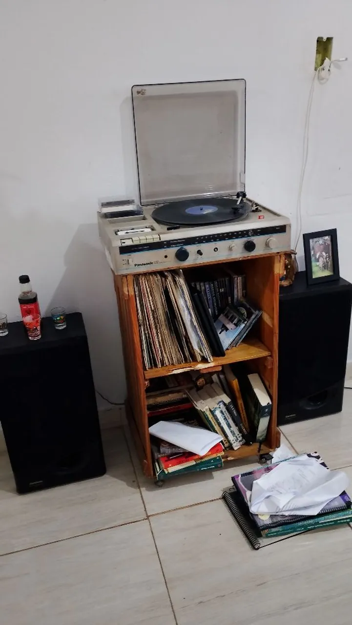 Vitrola Toca Fita Vintage Panasonic