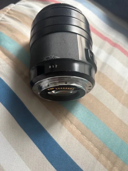 Novo Lente Sigma 18-50mm F2.8 Dc Dn para Canon RF Black Color