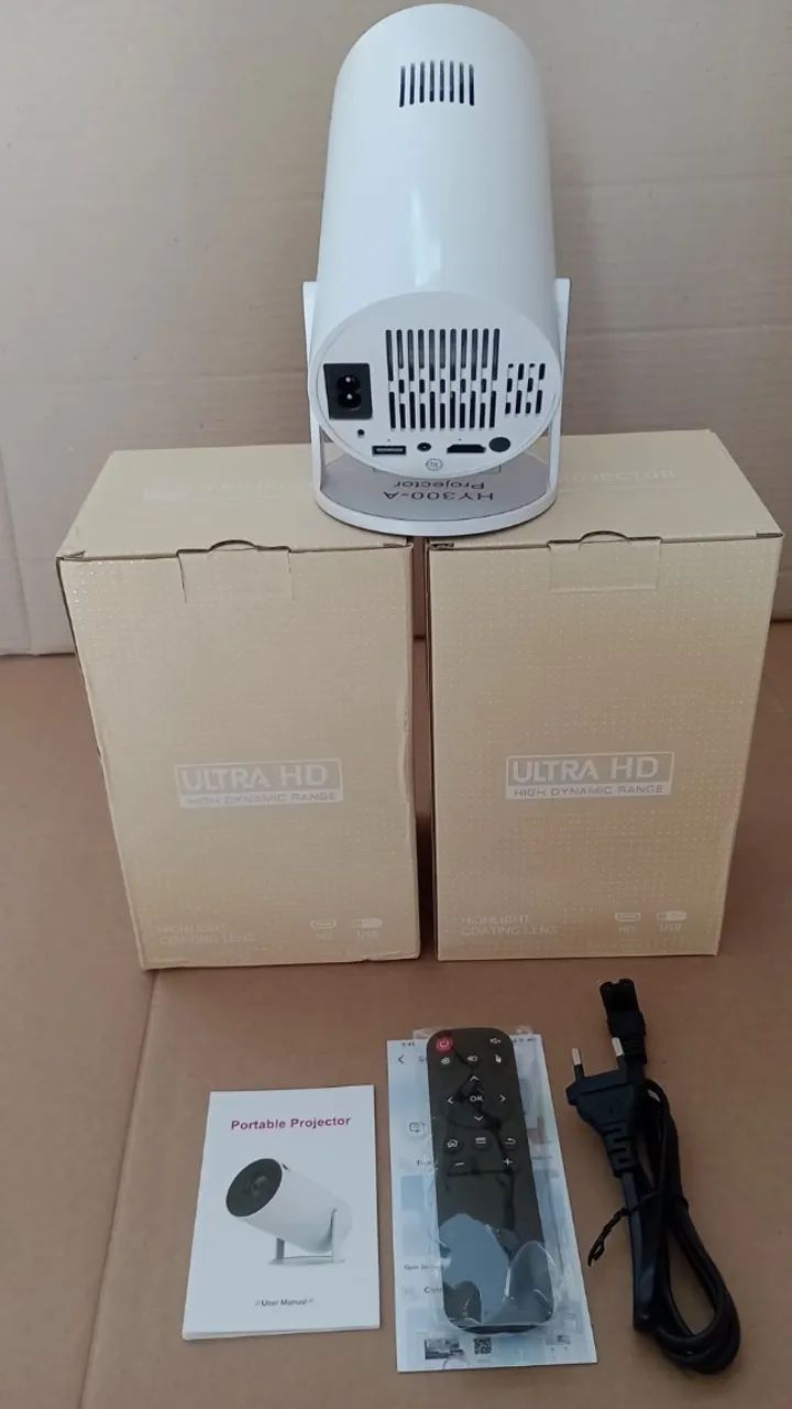 PROJETOR PORTÁTIL SMART 1080P - Android 11, WiFi, Bluetooth  ENTREGA RÁPIDA - Foto 4