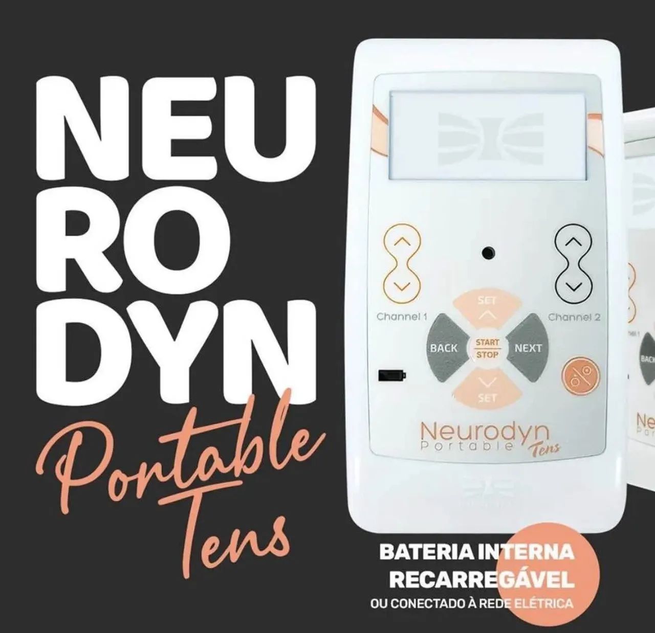 Neurodyn Portable Tens - Aparelho de Fisioterapia Portátil - Foto 4