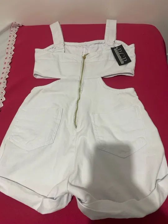 Macacão branco-Numeração 38 - Foto 3