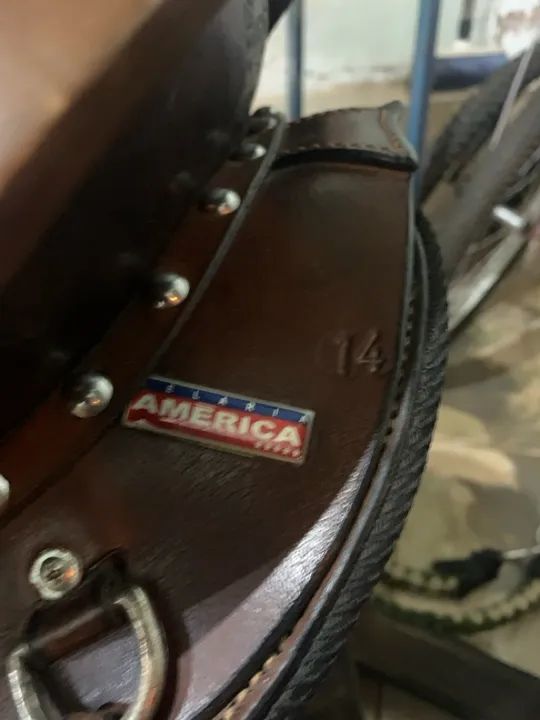 Sela de Pista América - Usada - Foto 4