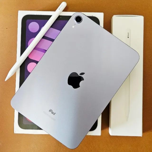 Apple pencil セット　ipad mini 6 wifi 64gb iPad Mini 6 com Apple Pencil 2 - Tablets e E-Readers
