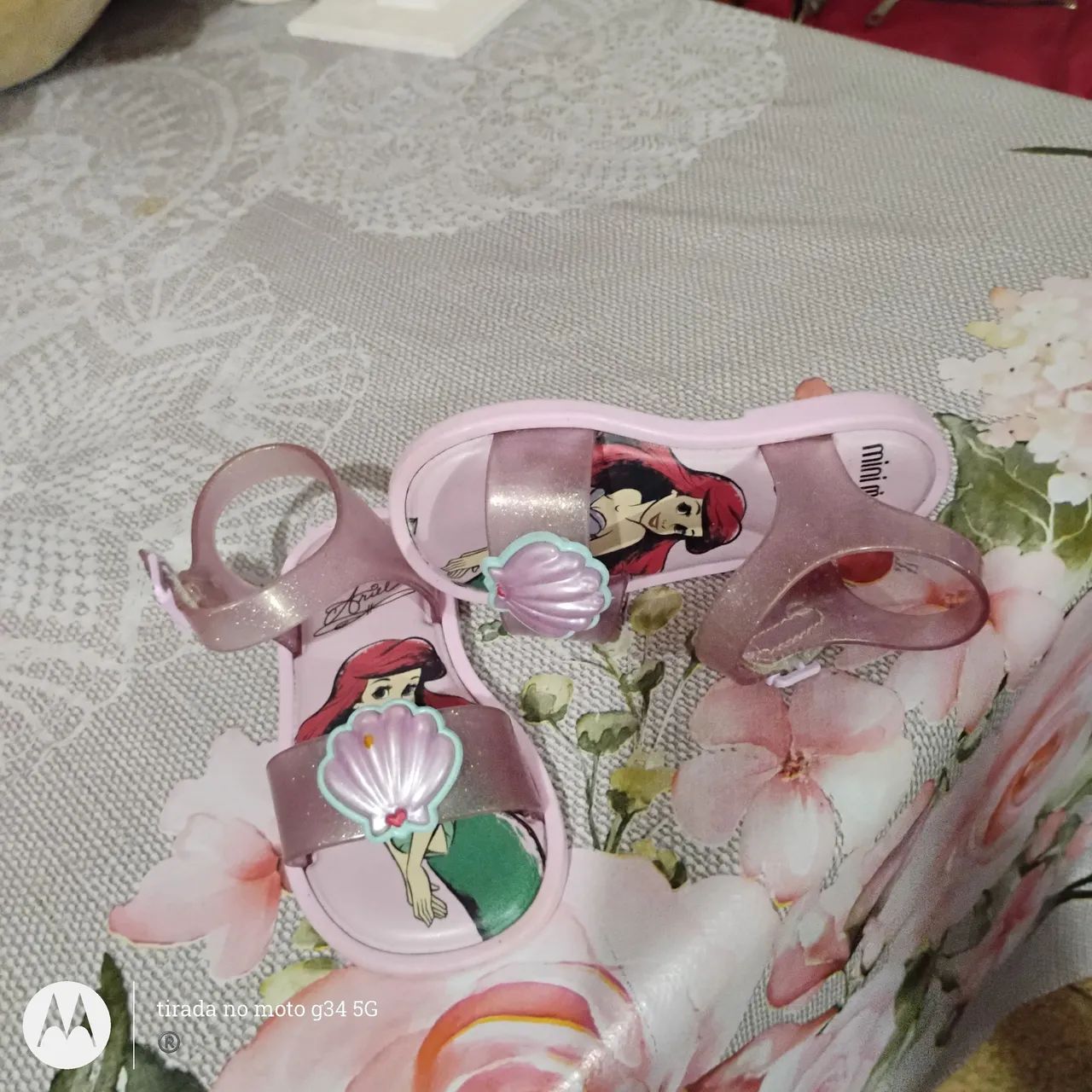 Sandália Infantil Mini Melissa Precious<br>Tam 22<br>$100 - Foto 2