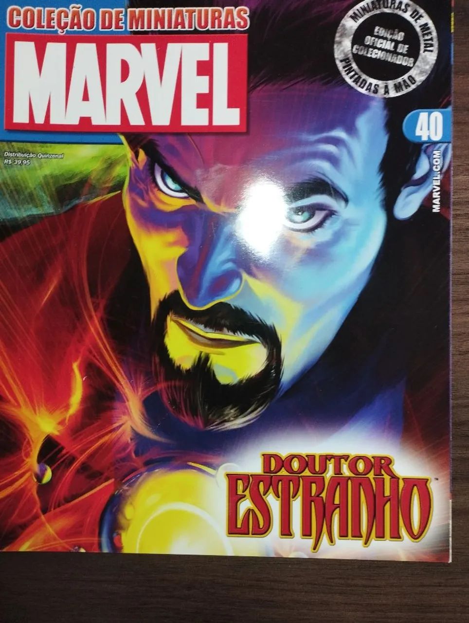 Miniatura Doutor Estranho Coleção Marvel N40 Eaglemoss  - Foto 4