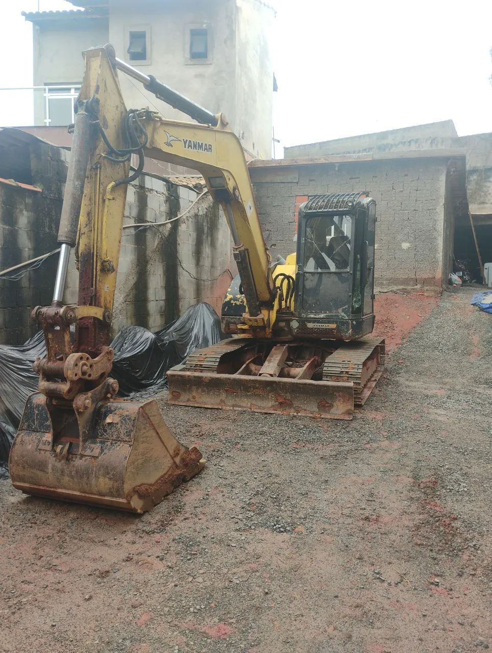 Escavadeira Yanmar vio75  - Foto 5