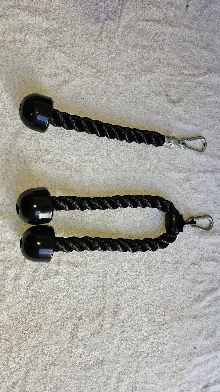 Puxadores corda naval profissional, uma corda bilateral outra unilateral
