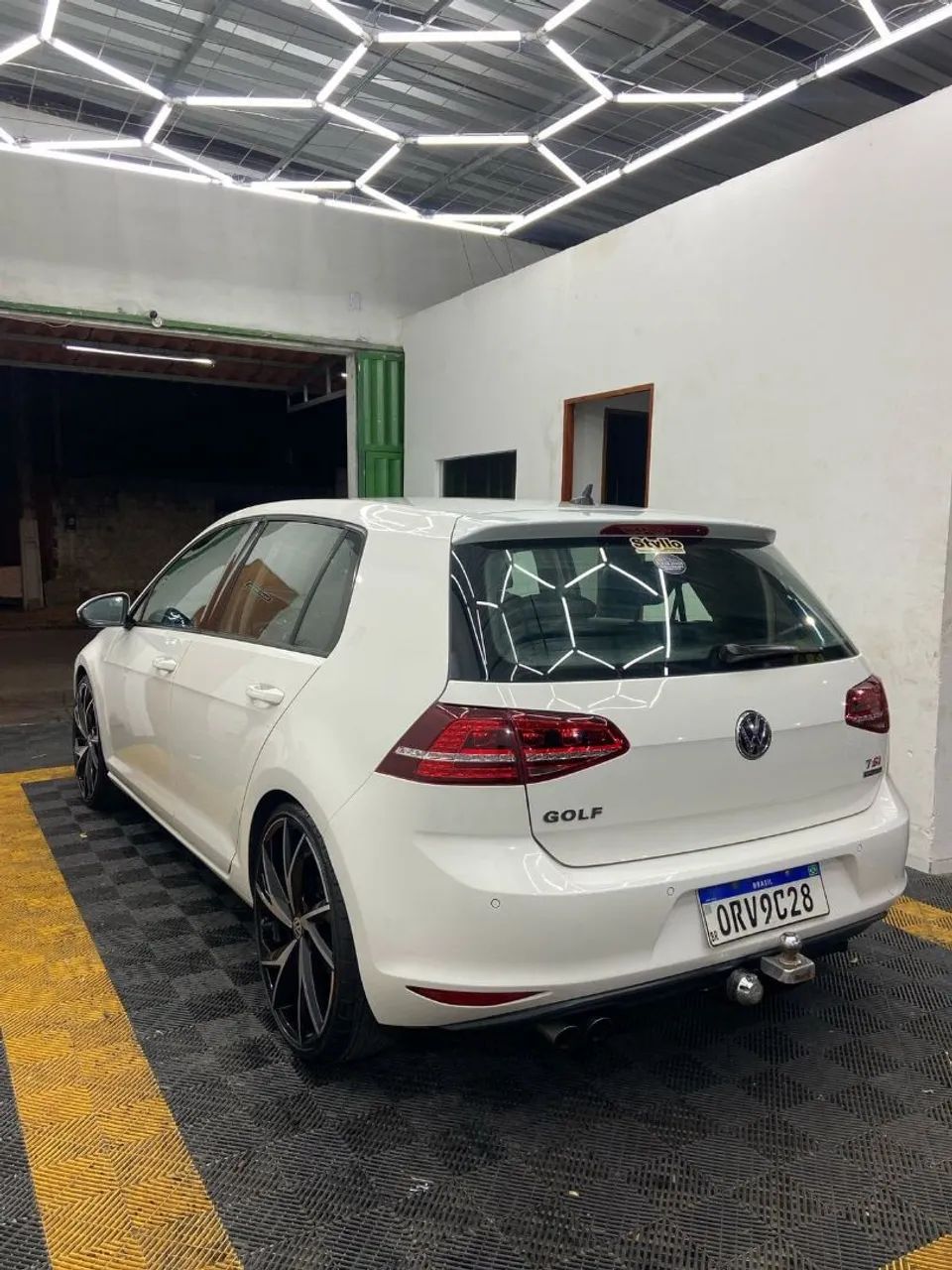 golf tsi 1.4 turbo higline o mais completo aro20 pneus zero vitrificado carro extra  - Foto 2