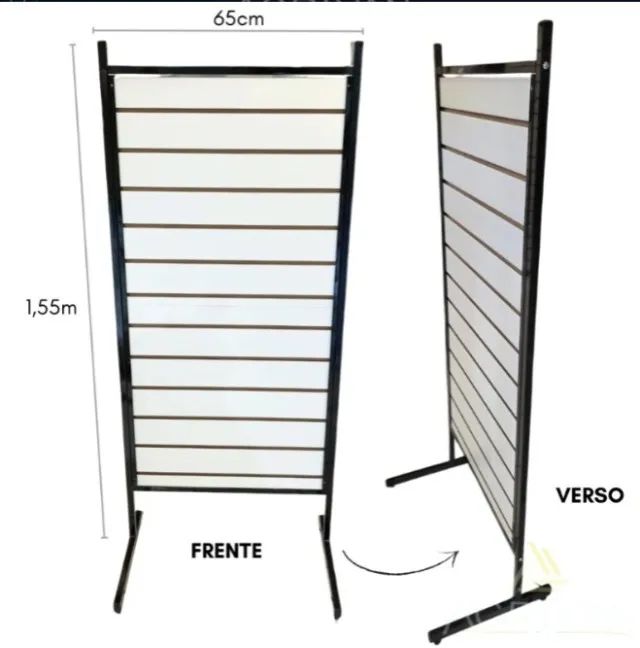PAINEL 2 FACES COM BORDAS METALON 65 x 1,55