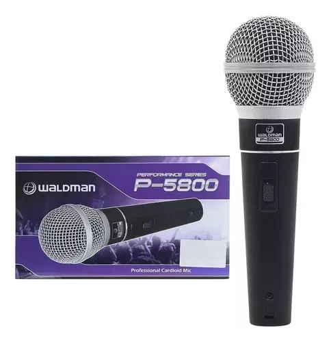 Waldman K-5800 Karaoke Microphone (New - In Box)