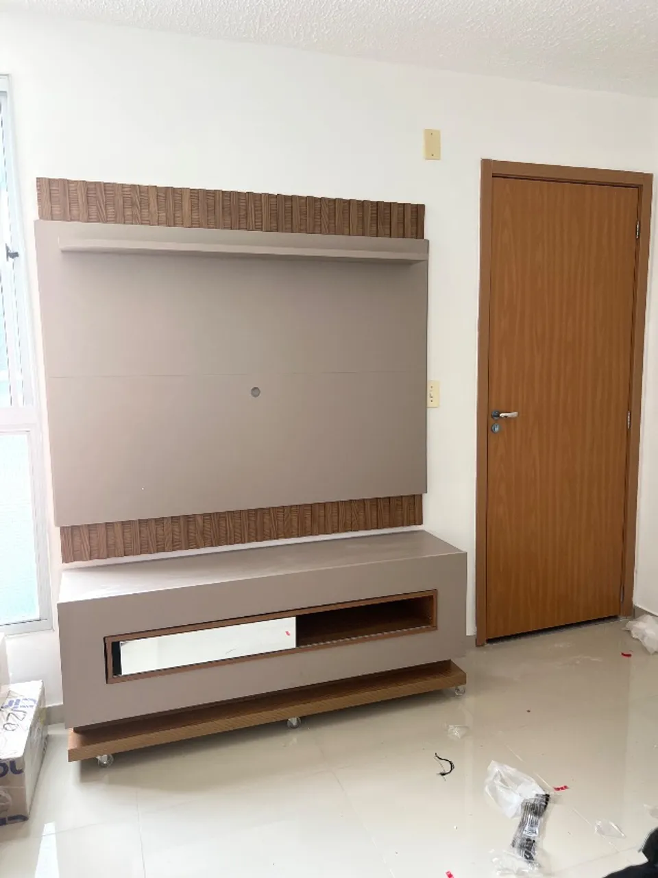 Rack com painel