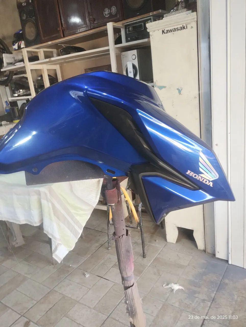 Restauracao e pintura de motos 