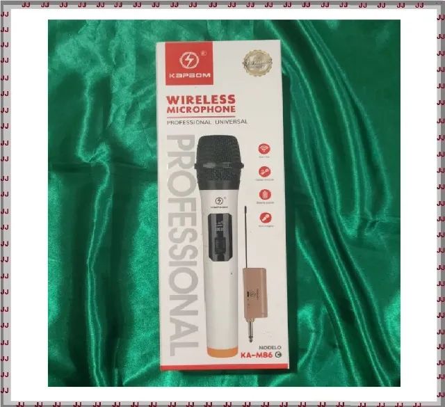 Microfone wireless kapbom - ka-m86 - Foto 3