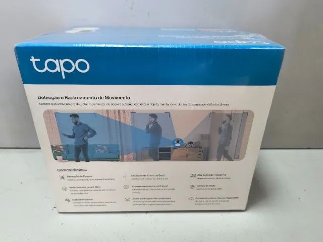 Camera de Seguranca Residencial Wi Fi e Pan/Tilt 1080P Full HD 360* - Foto 2