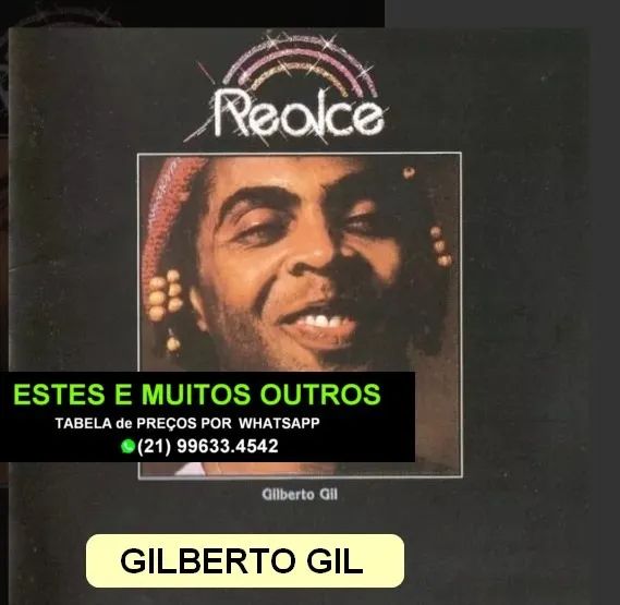 5 Cds Gilberto Gil  