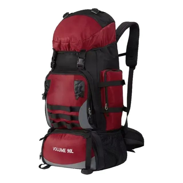 Mochila Camping Viagens 90 lItros Super Reforçada Resistente a agua - Foto 2