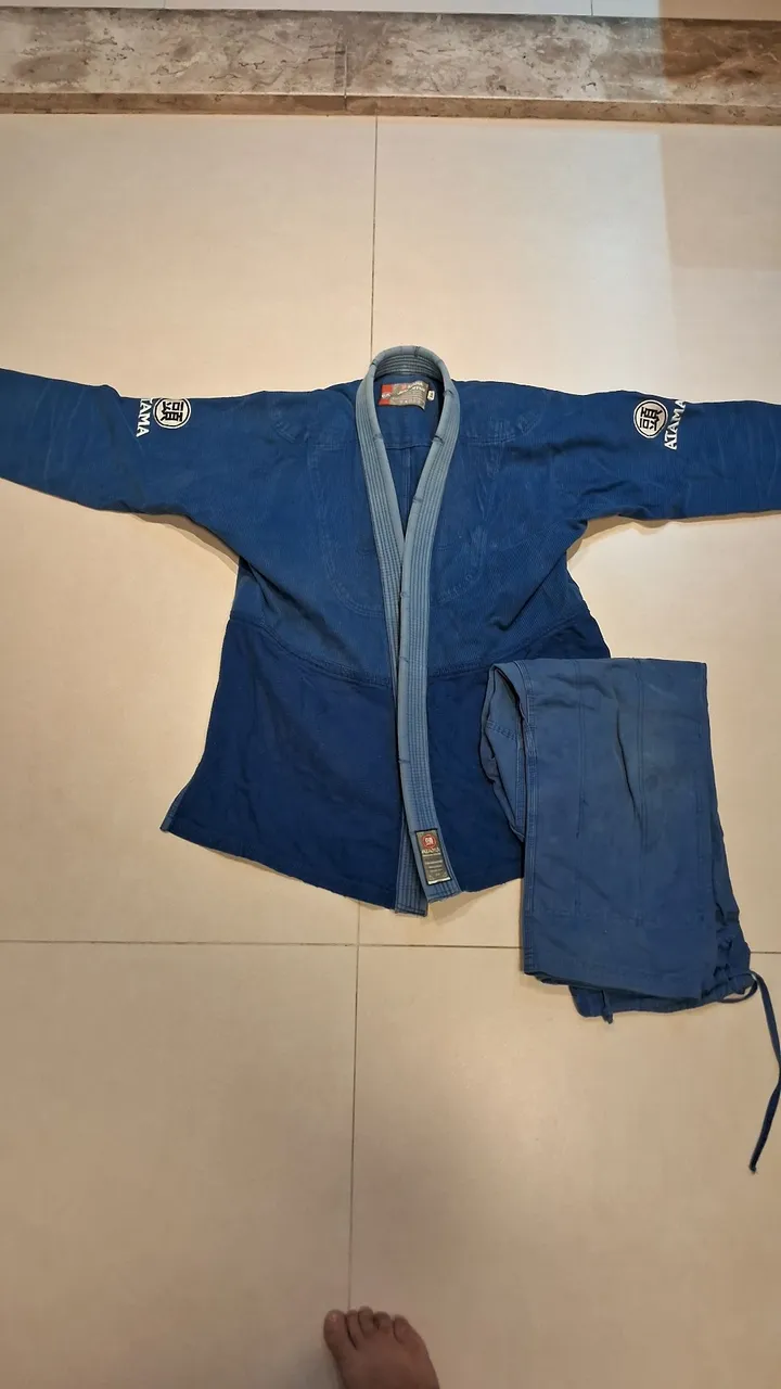 Kimono Jiu-Jitsu Atama Azul - A4