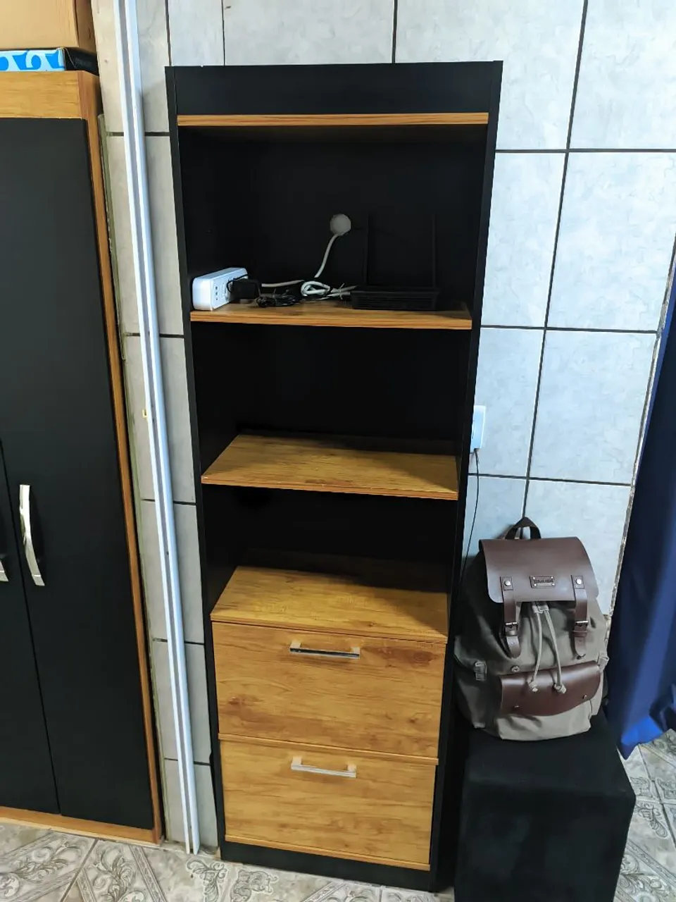 Estante p/ livros com 5 prateleiras
