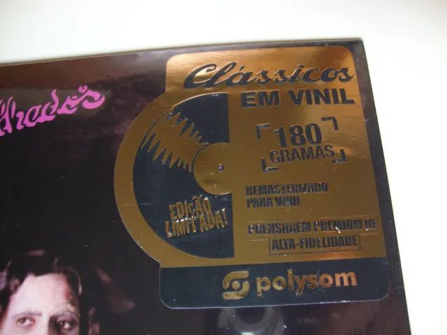 LP - Vinil - Secos e Molhados - Secos e Molhados I - Lacrado, 180 g. (envio pela OLX) - Foto 5