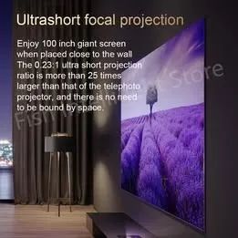 Fengmi Projetor Laser 1200ANSI Lumens 1920*1080P Full HD 100 polegadas - Foto 5