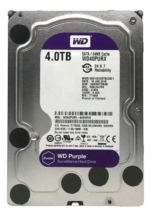 HD WD Purple 4TB 