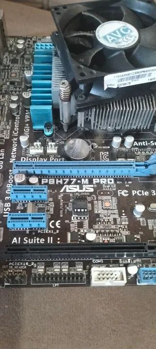 Placa Mãe ASUS P8H77-M PRO I7 3770s 16gb DDR3 - Foto 6
