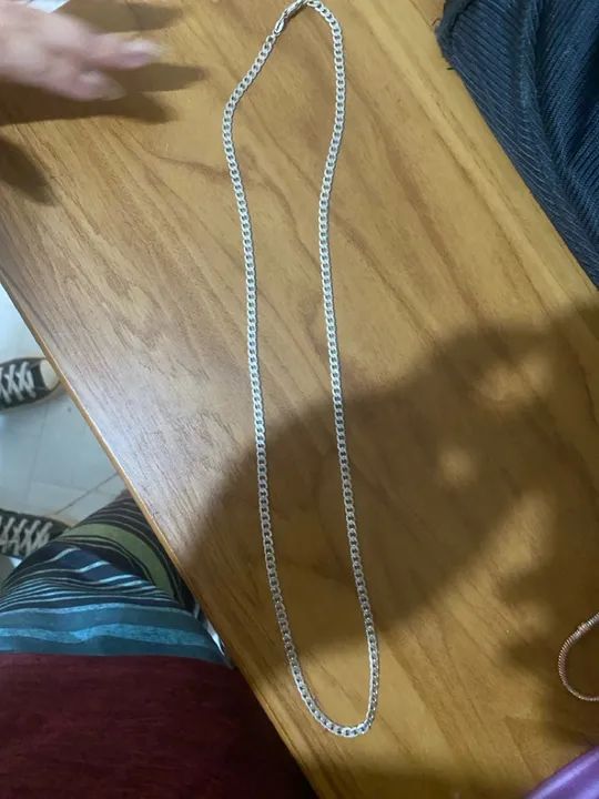 Corrente de prata 925  - Foto 2