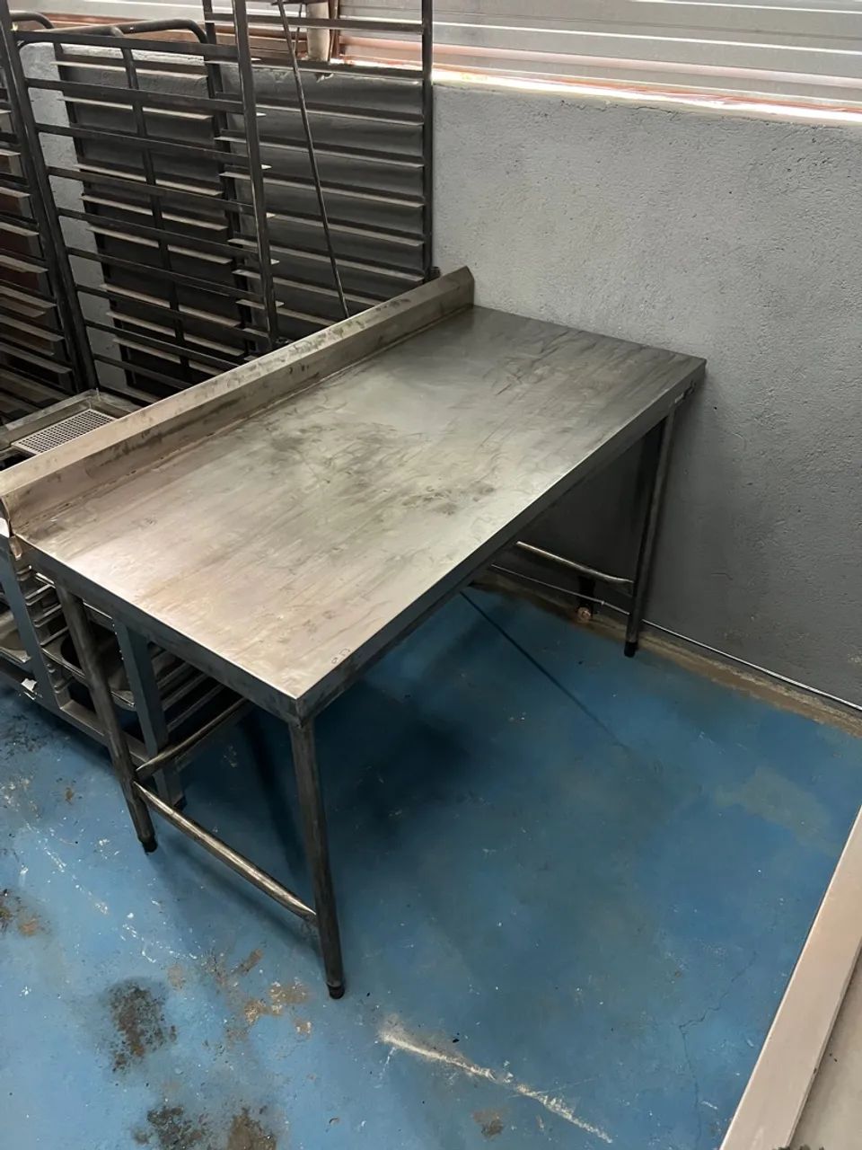 Mesa inox/ Bancada inox 1,40x 70  - Foto 3