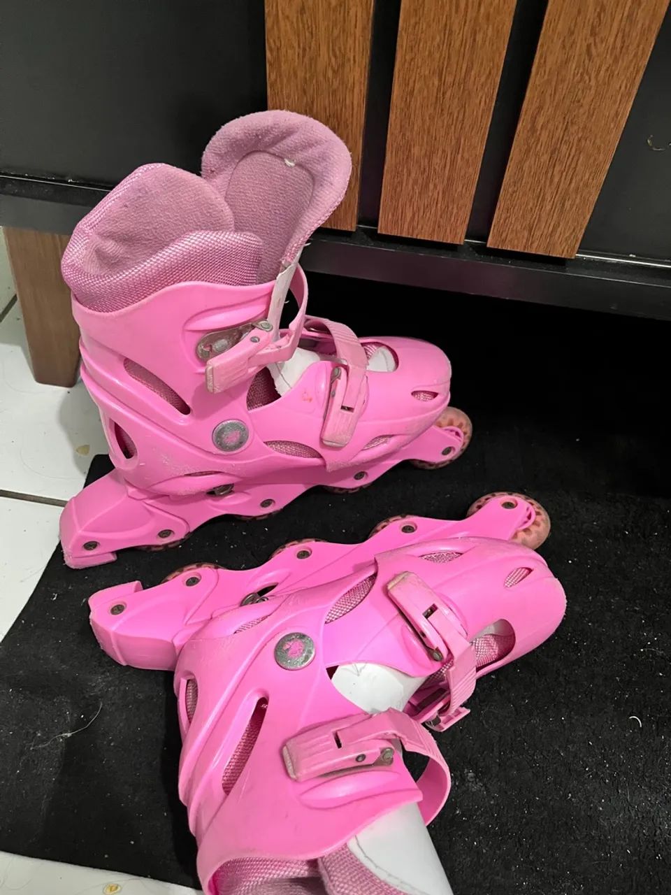 Patins Rosa - Patinação Radical - Foto 4