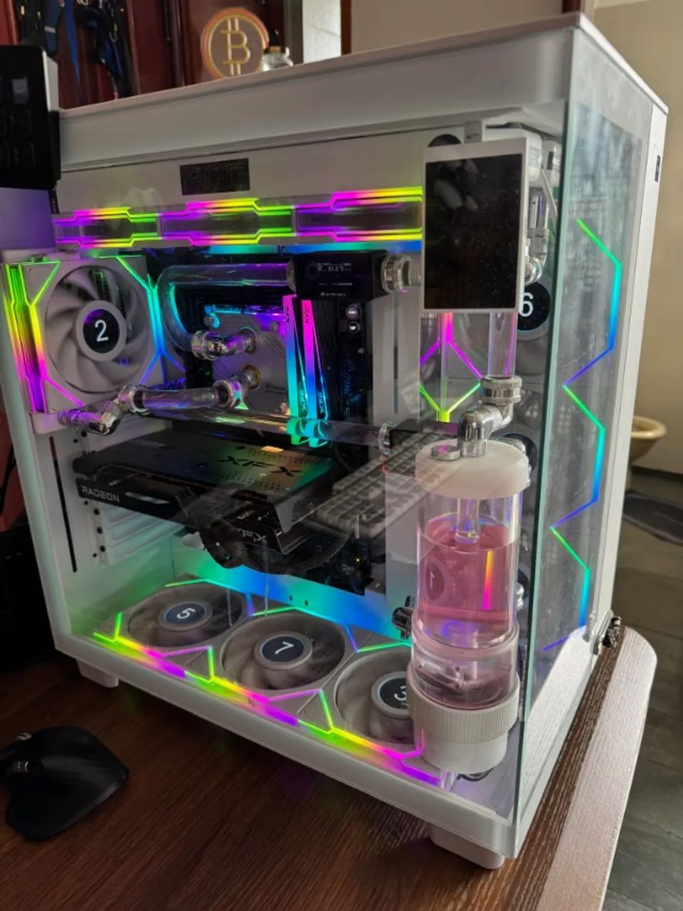PC GAMER DO LOUD CORINGA I9 14900 32GB RAM 2TB M2 NVME  8 tela lcd - UM ESPETACULO  - Foto 4