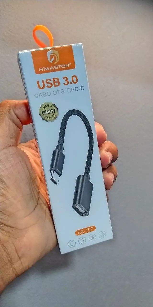 Cabo OTG Tipo-C USB 3.0