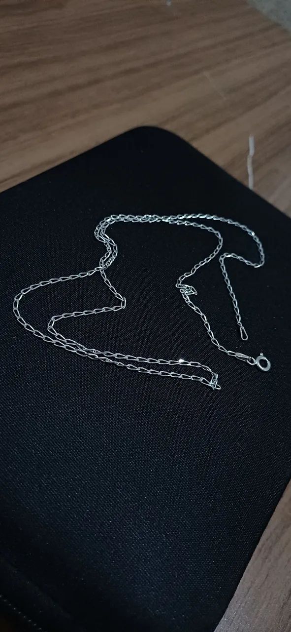Corrente Fina Prata - Elegante e Versátil  - Foto 3