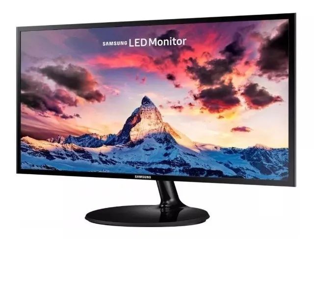 Monitor Samsung 24 Pol S24F350FHU Ajuste de altura LED 110 220 v - Foto 3