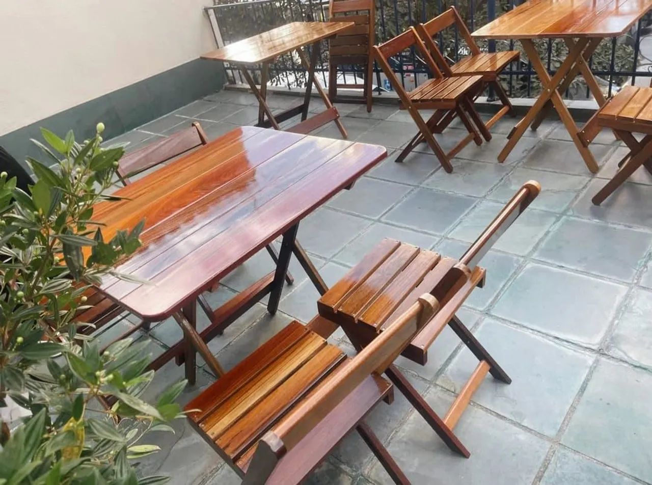 "Mesas de Madeira para Espaços Comerciais - Alta Qualidade!" - Foto 3