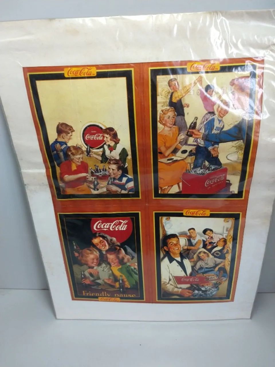 Placa Decorativa Coca Cola 48x35 - Foto 4