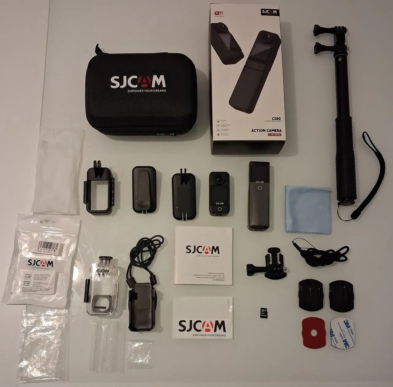 Câmera de Ação SJCAM - Kit C300 + cartão de memoria - Foto 2