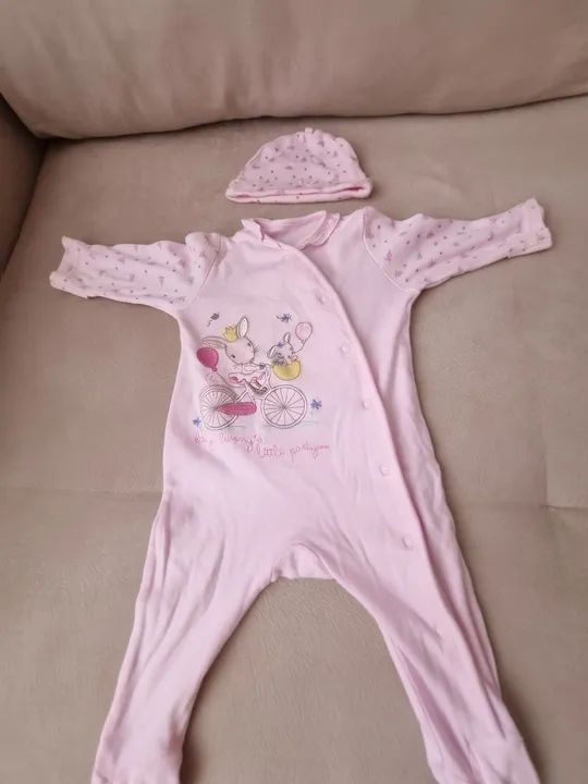 Lote de macacões para Meninas (1 a 3 meses)<br> - Foto 3