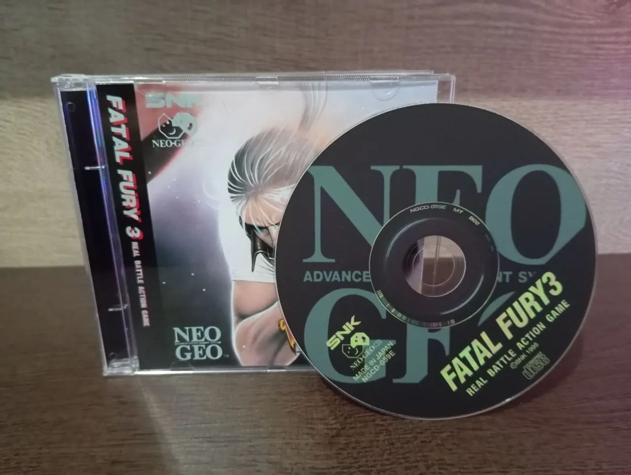 Coleção Fatal Fury para Neo Geo CD (REPRÔ) - LEIA  - Foto 5
